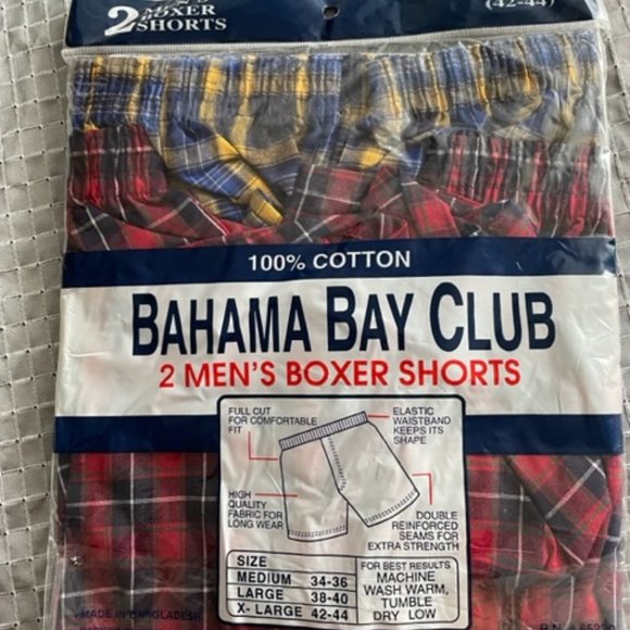 Bahama Bay Club boxers shorts size X Large - Picture 1 of 4